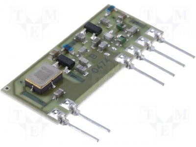 Предавател TX-SAW-MID-3V/CS Модул: RF; предавател AM; AM, OOK; 433,92MHz; 3VDC; 5,5mA